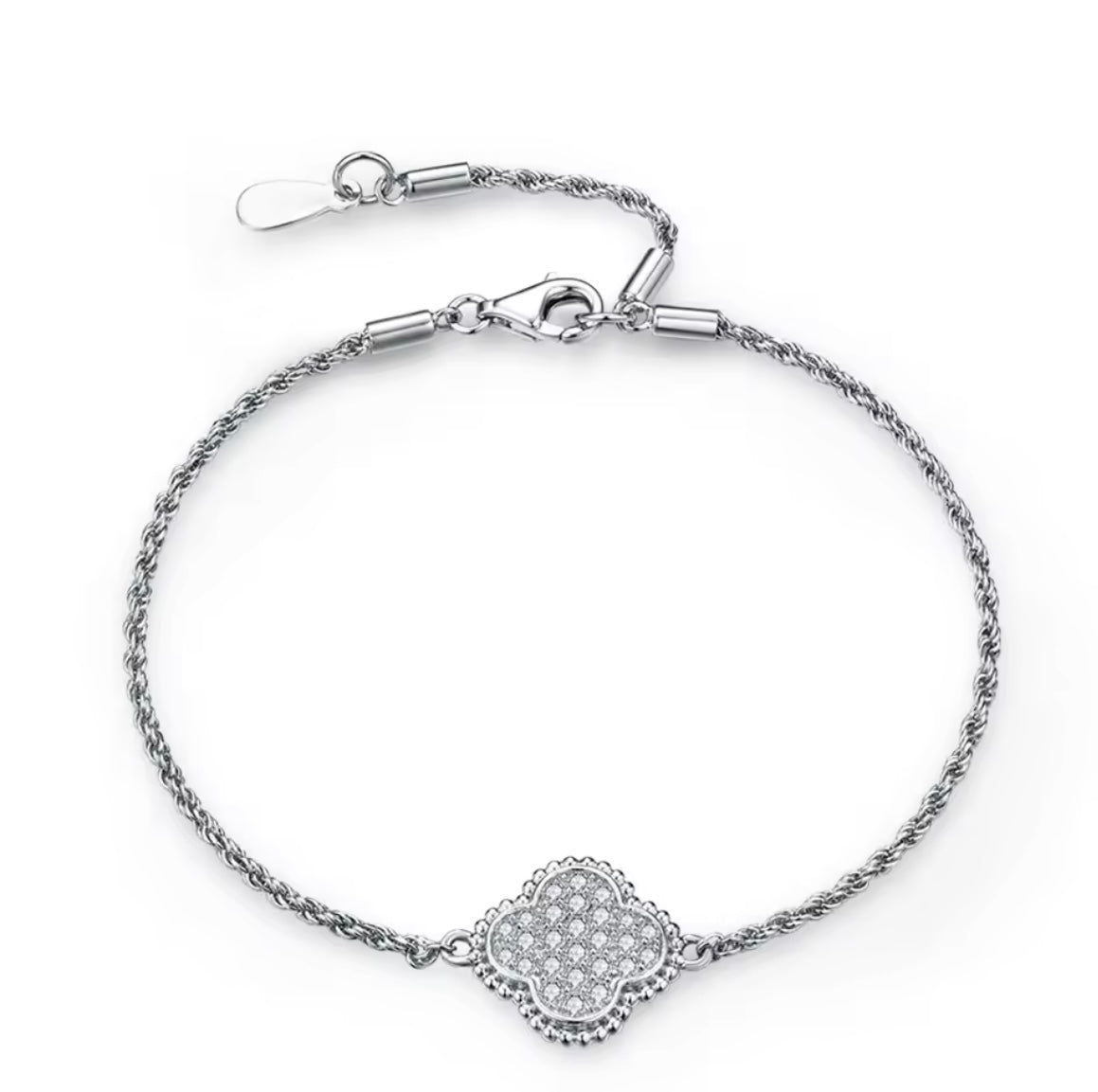 Luxe Moissanit Armband - Ambres