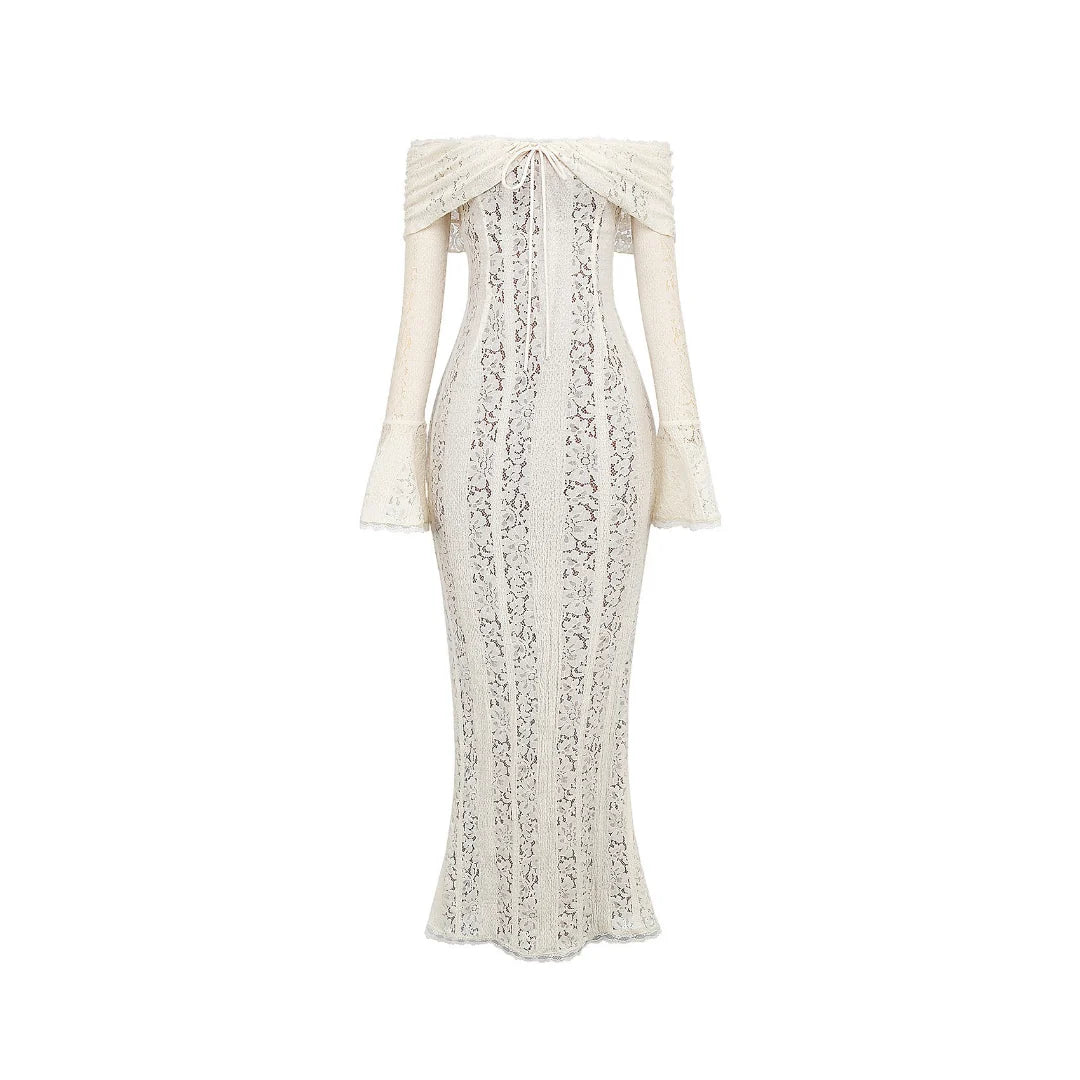 Timeless Lace Dress - Ambres