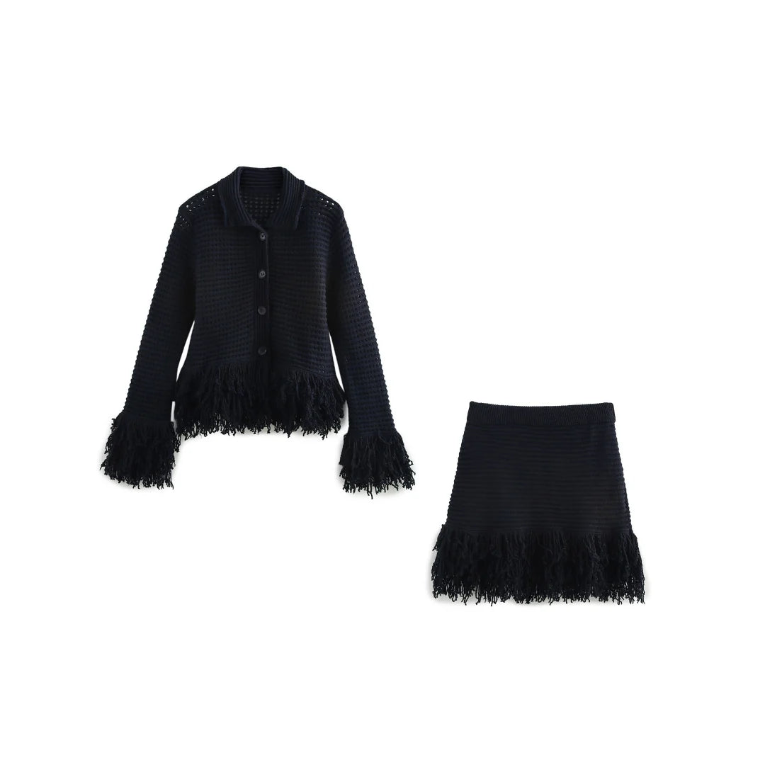 French Fringe Set - Ambres