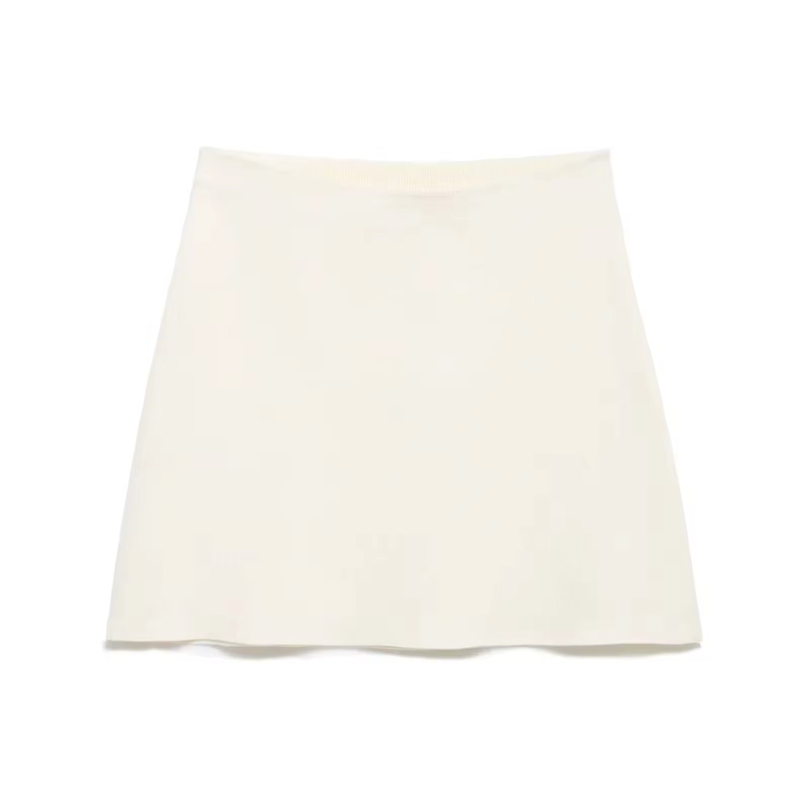 Beige Knit Chic Set – Zweiteiler mit Strickjacke & Minirock - Ambres