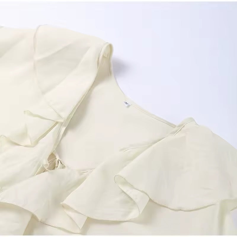 Brezzy Ruffle Set - Ambres