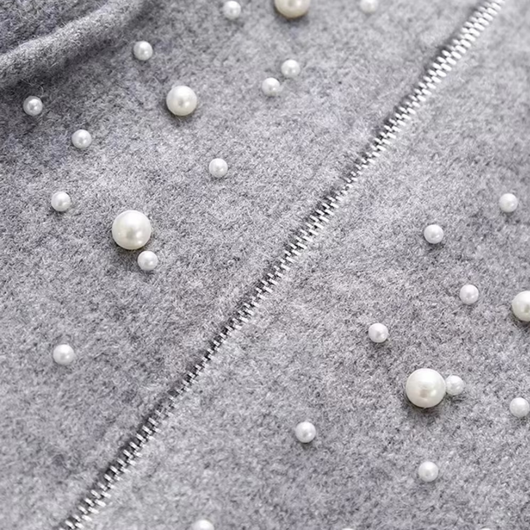 PERLEN ZIP JACKE - Ambres