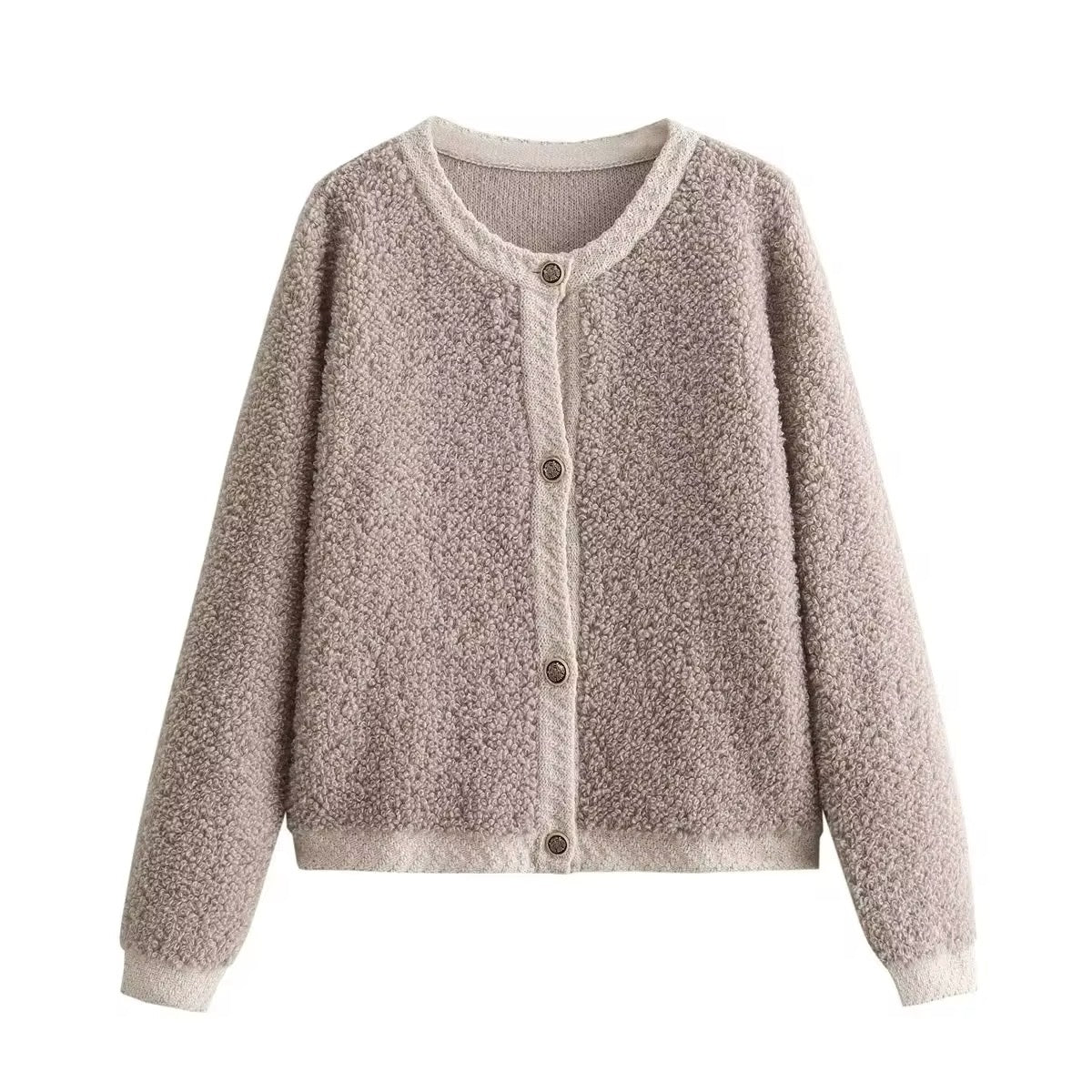 FROTTEE CARDIGAN - Ambres