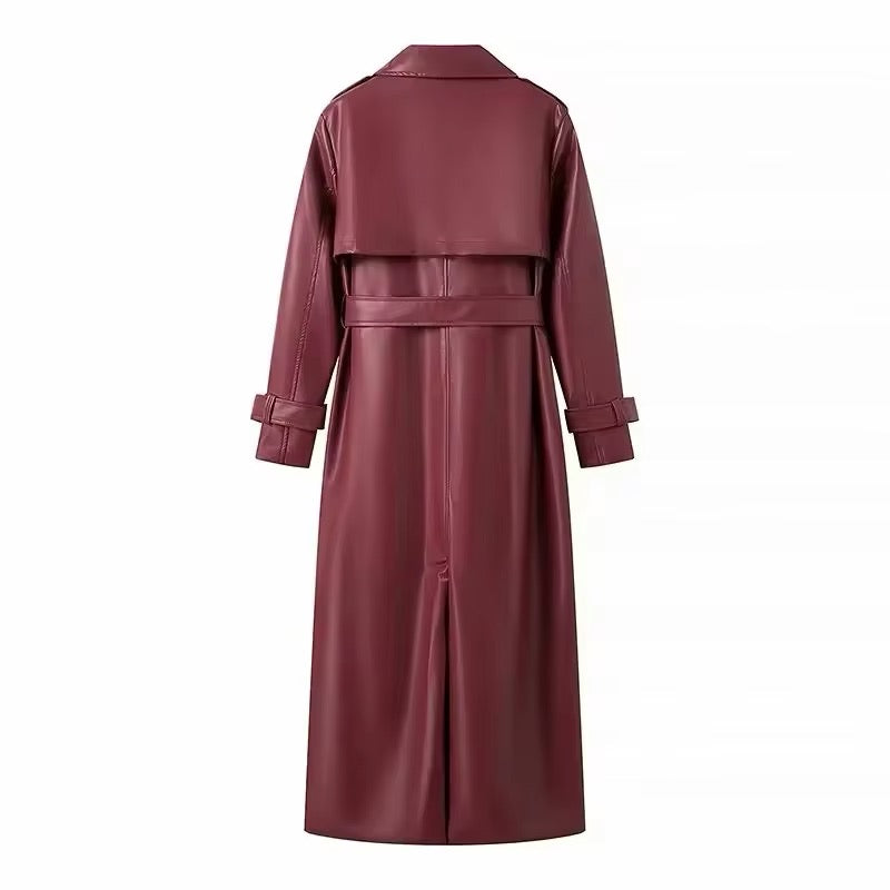 TRENCHCOAT BURGUNDY - Ambres