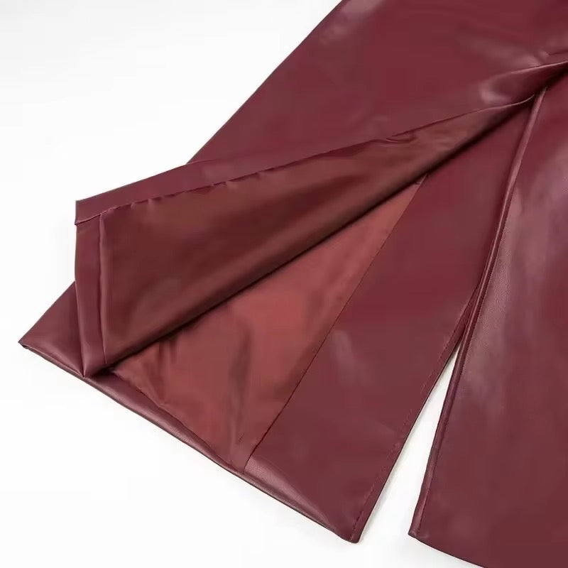 TRENCHCOAT BURGUNDY - Ambres