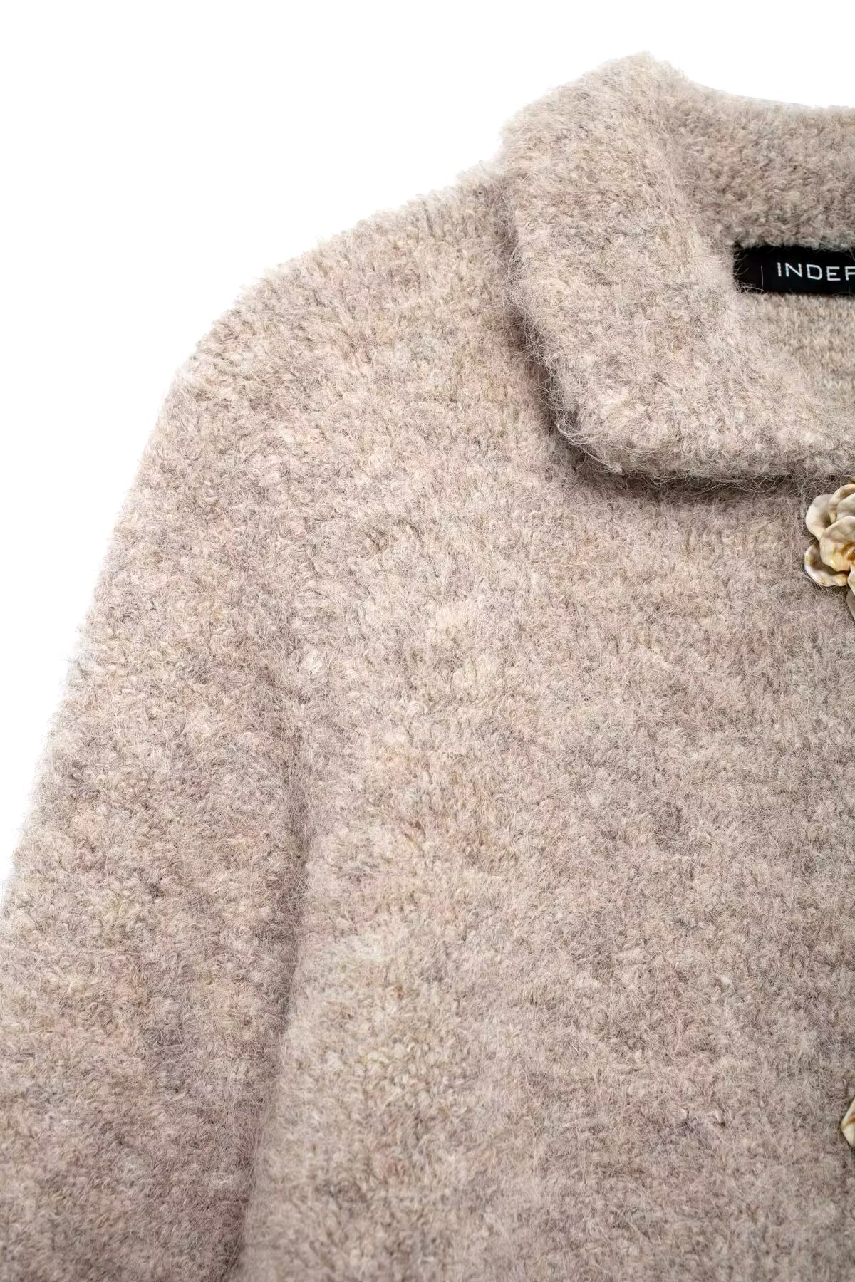 JACKE MIT BLUMENKNÖPFEN - Ambres