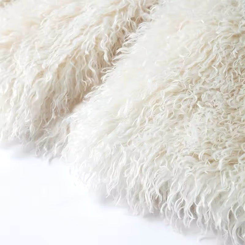 FLUFFY JACKE - Ambres