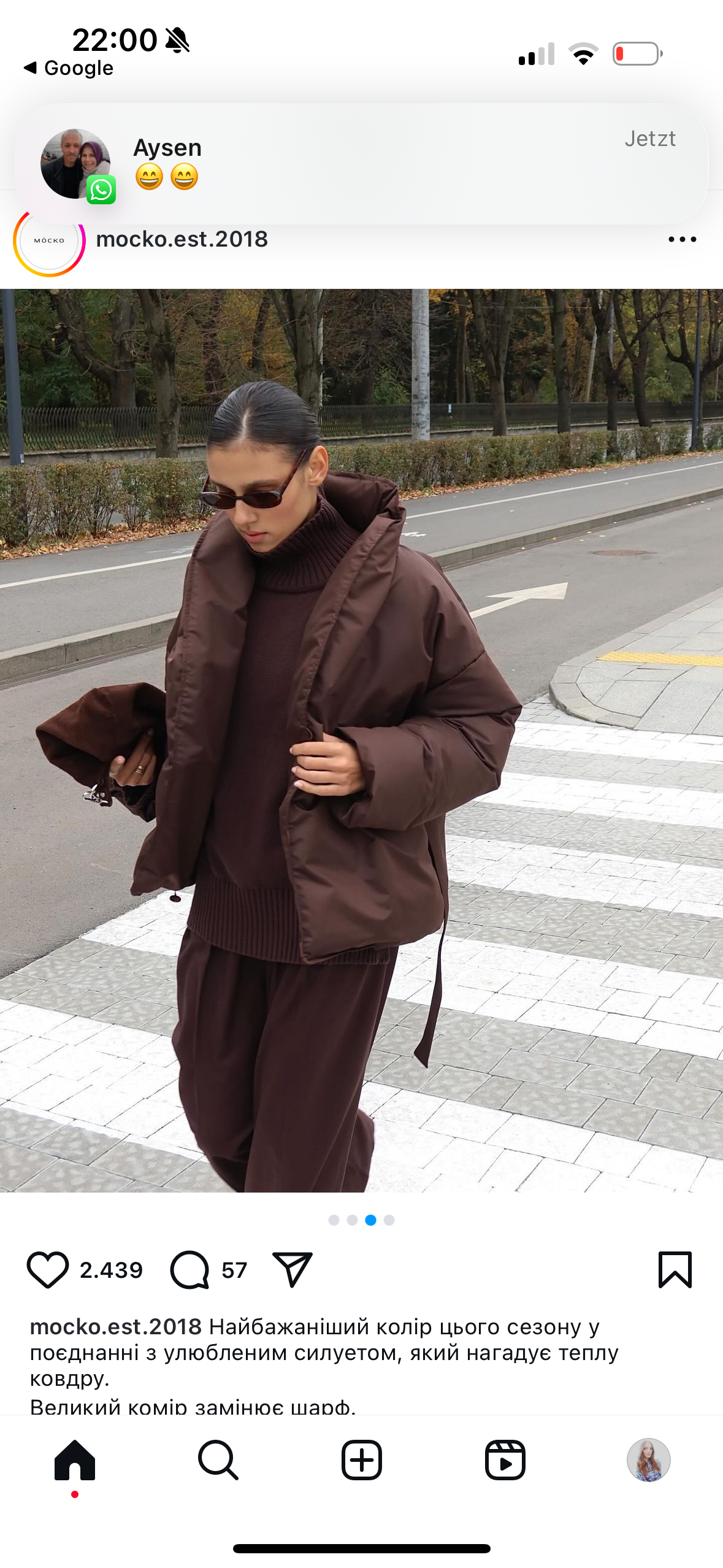 PADDED BELTED JACKE - Ambres