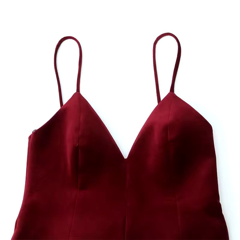 VELVET CHARM KLEID - Ambres