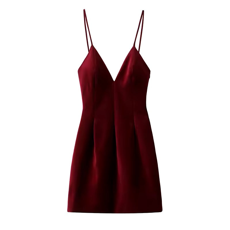 VELVET CHARM KLEID - Ambres