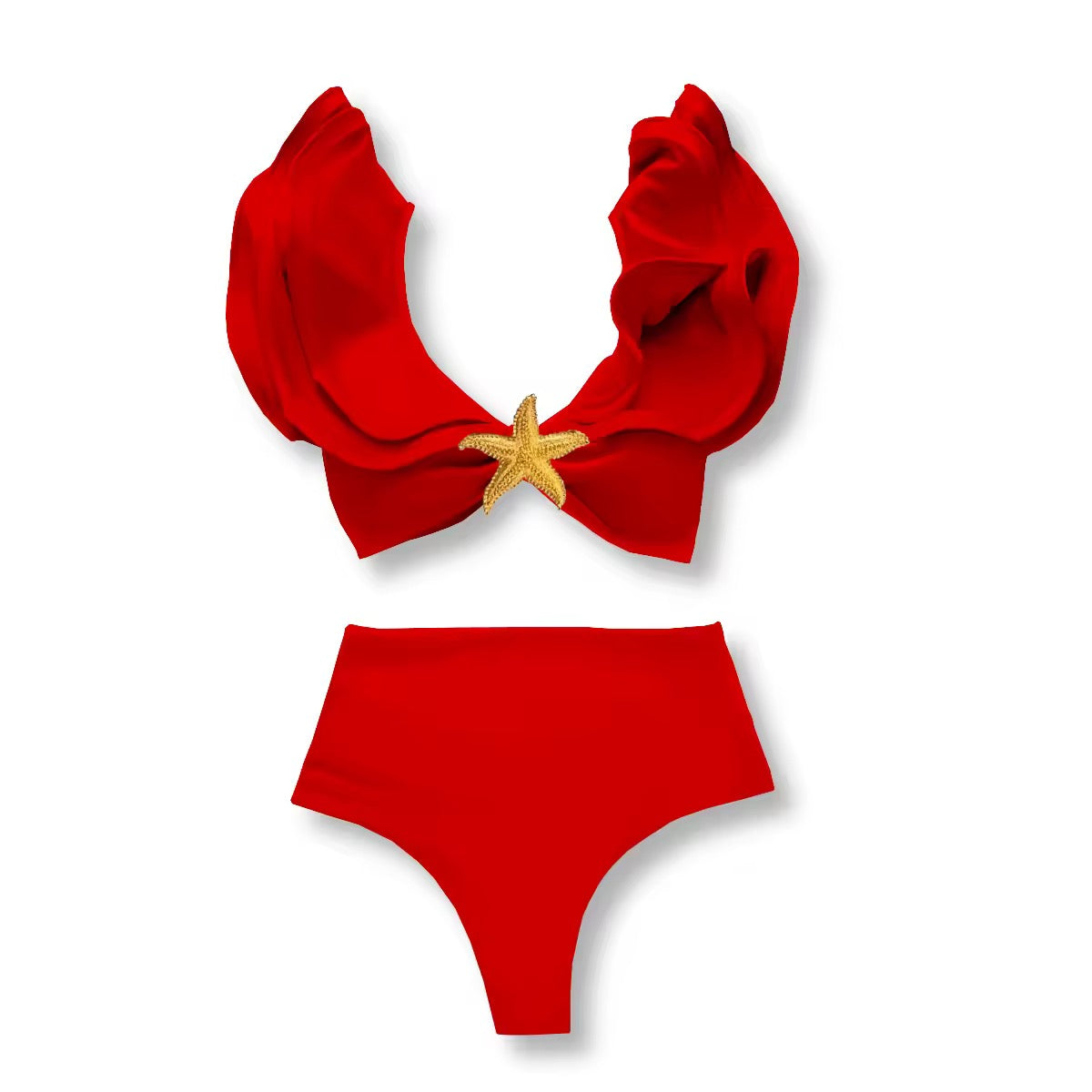 Bikini-Set mit Schulter-Rüschen - Ambres