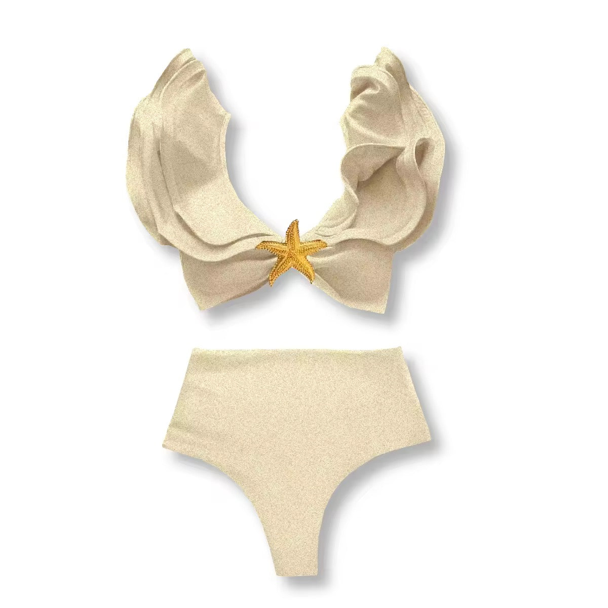 Bikini-Set mit Schulter-Rüschen - Ambres