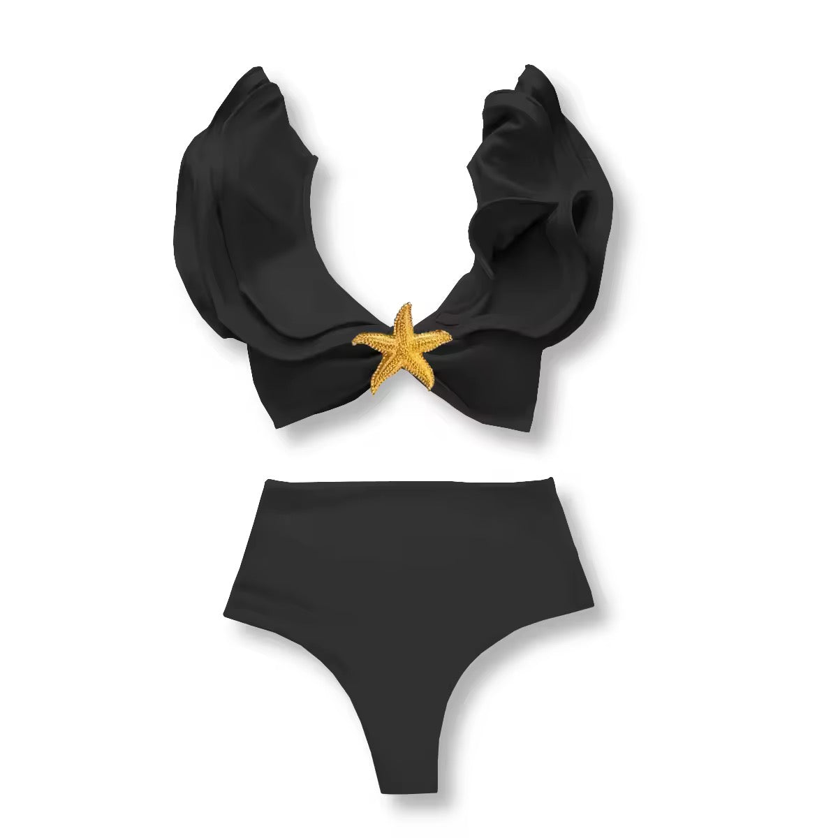 Bikini-Set mit Schulter-Rüschen - Ambres