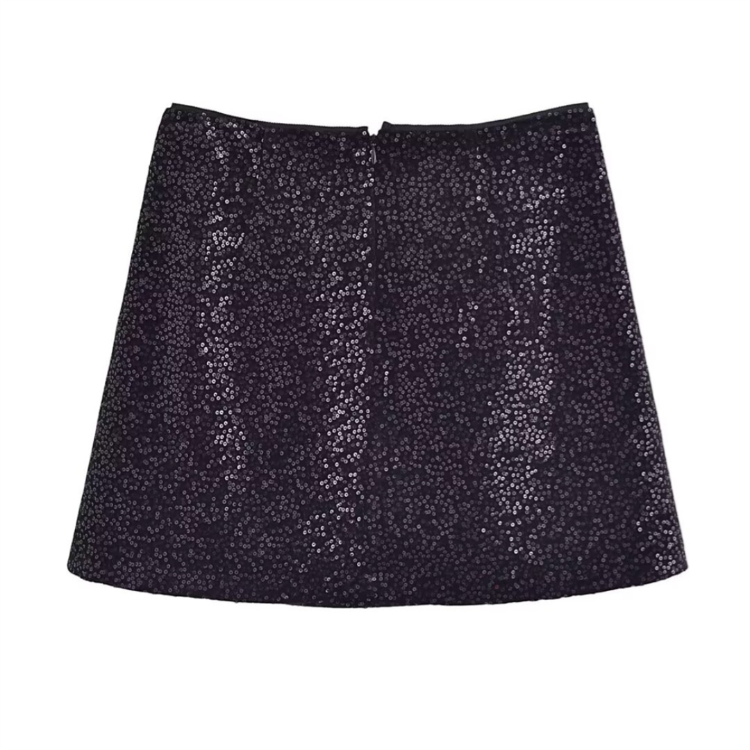 Set aus Blazer und Minirock mit Pailletten - Ambres