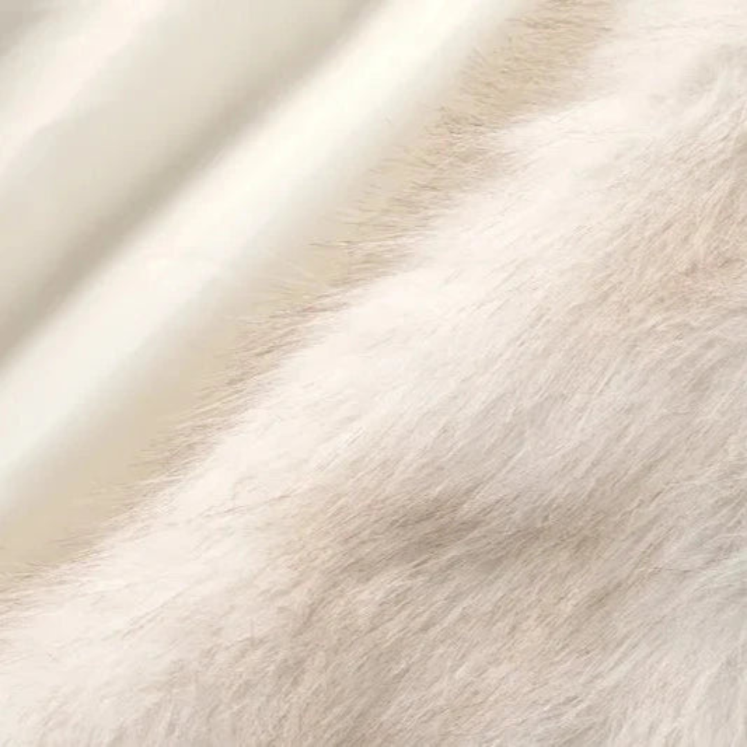 Elegance Faux Fur Coat - Ambres
