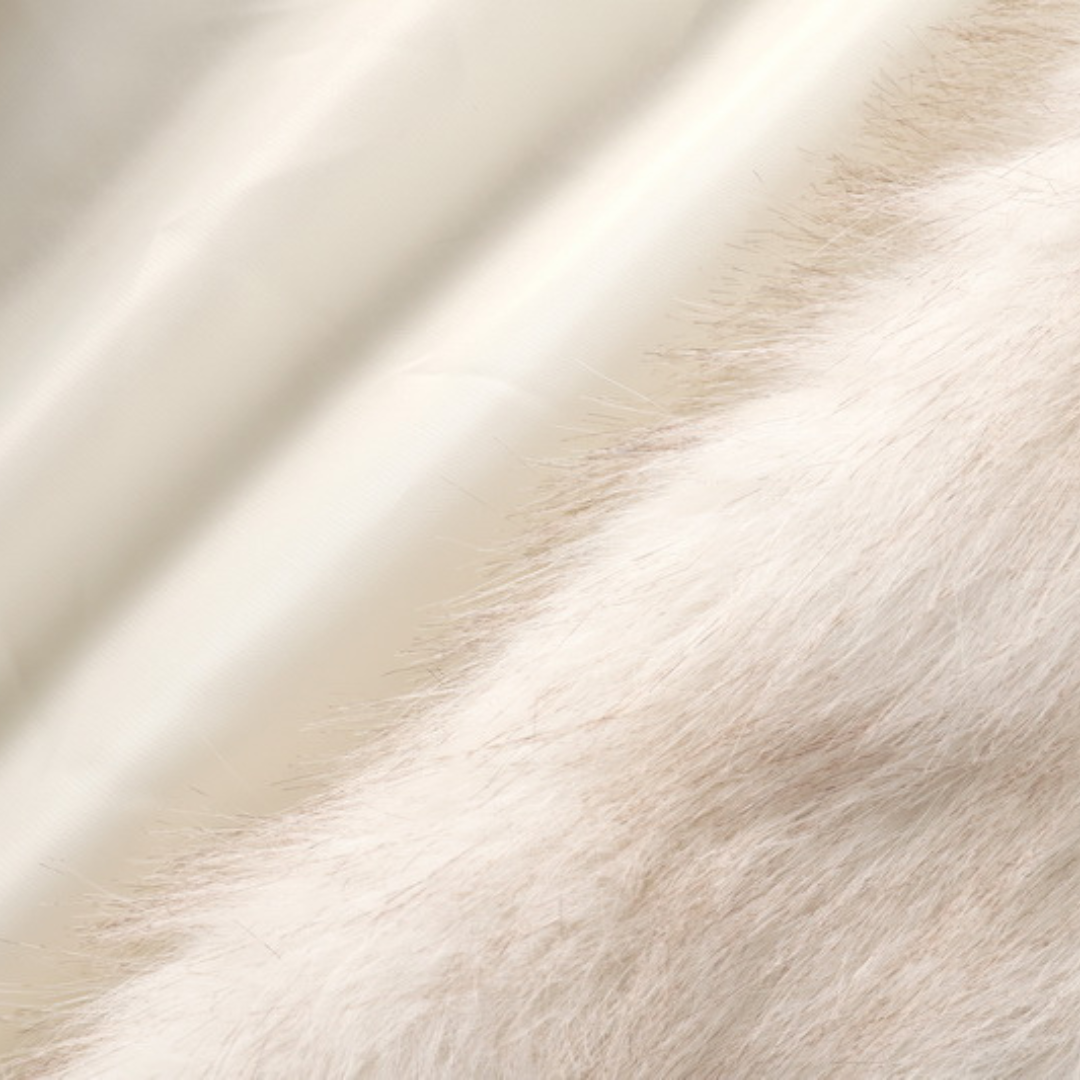 Elegance Faux Fur Coat - Ambres