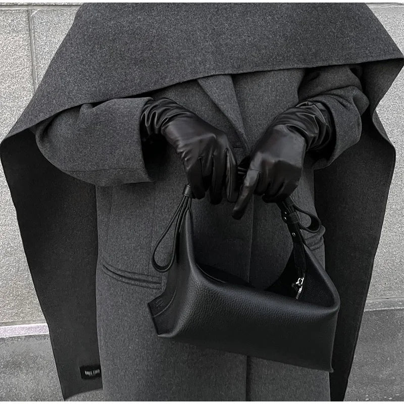 Vintage Mantel mit abnehmbaren Schal - Ambres