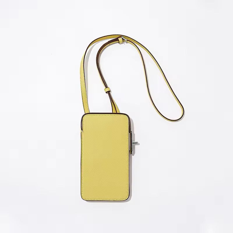 LuxePhone Mini Handytasche - Ambres