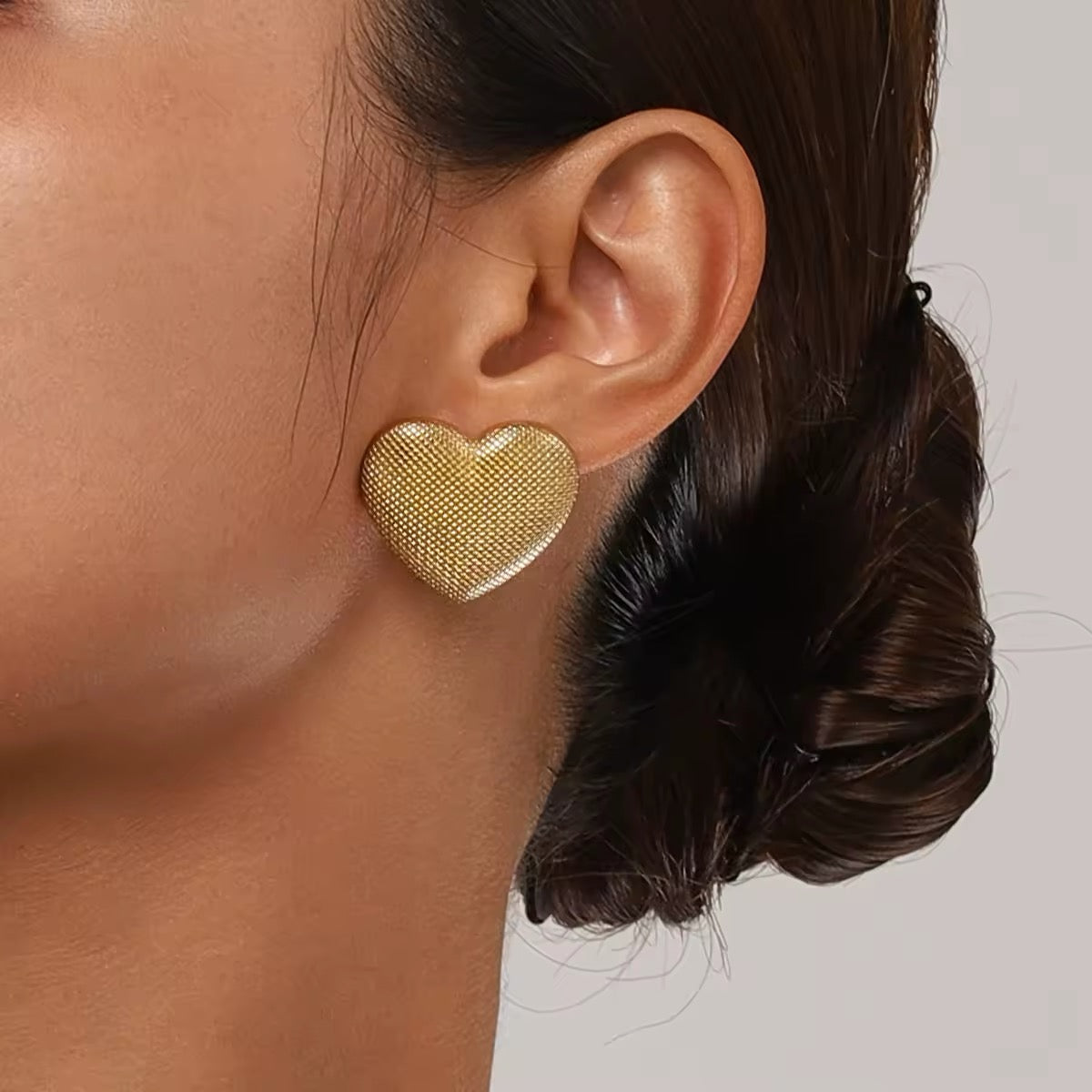 Herz Ohrstecker - Ambres