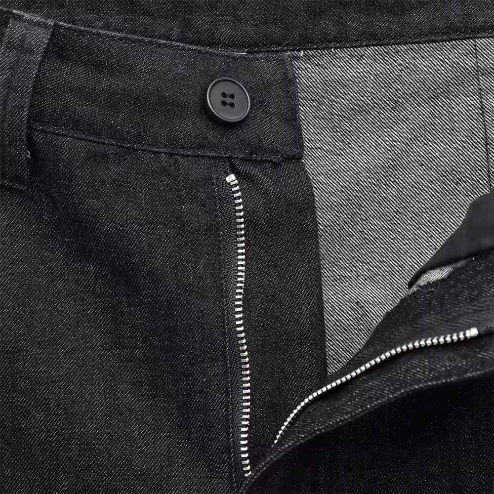 Lässiges Zweiteiler-Set mit Cropped Jacke & High-Waist-Hose - Ambres