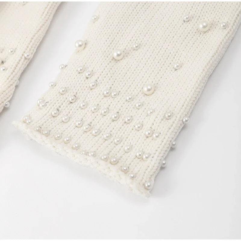 Elegant Pearl Knit Set - Ambres