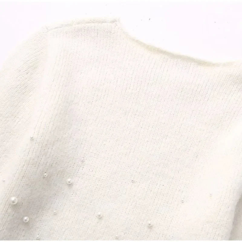 Elegant Pearl Knit Set - Ambres