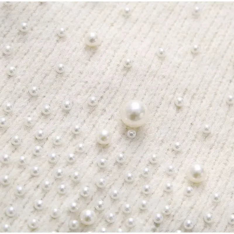 Elegant Pearl Knit Set - Ambres