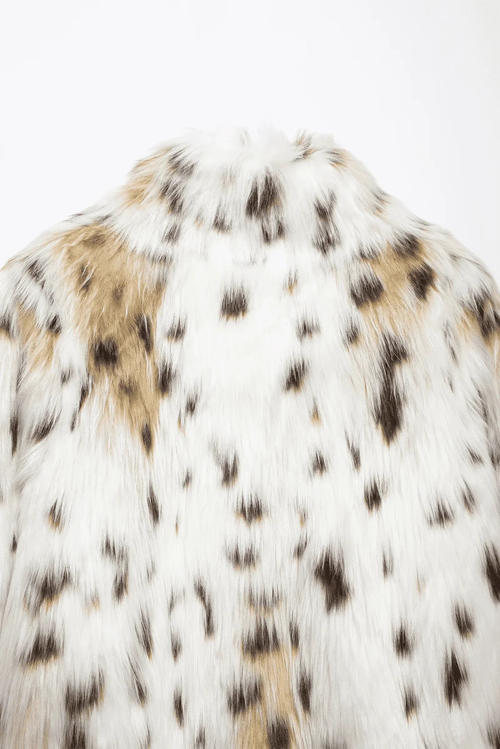 Animal Print Faux Fur Jacket - Ambres
