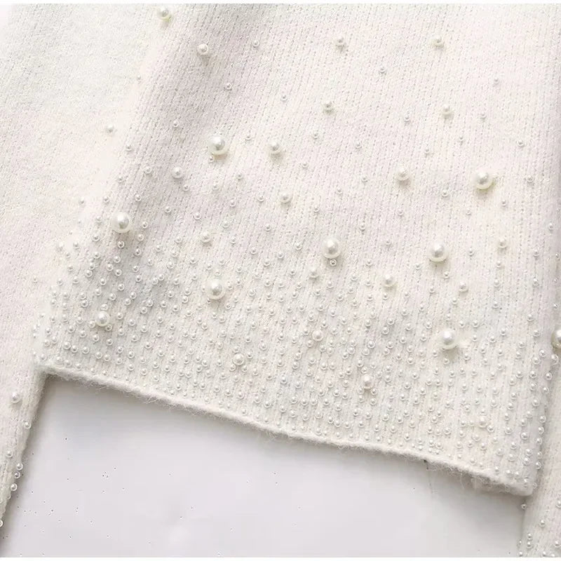 Elegant Pearl Knit Set - Ambres